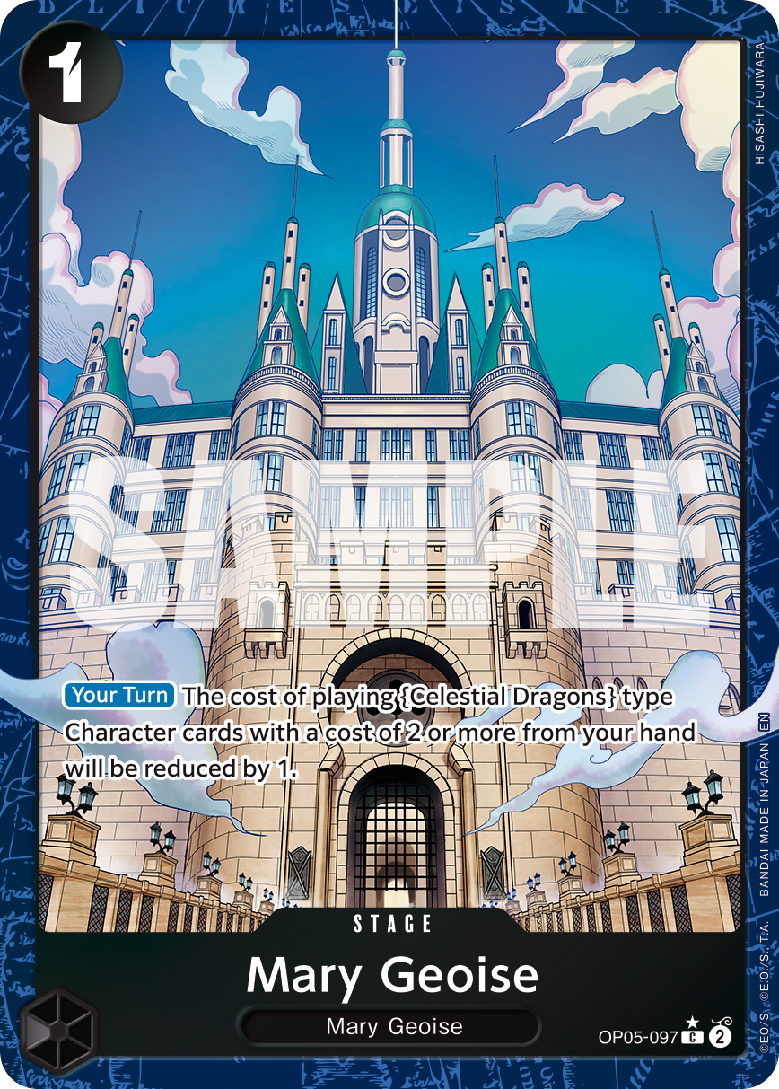 Mary Geoise OP05-097, the C printing from OP-05 of the One Piece Card Game