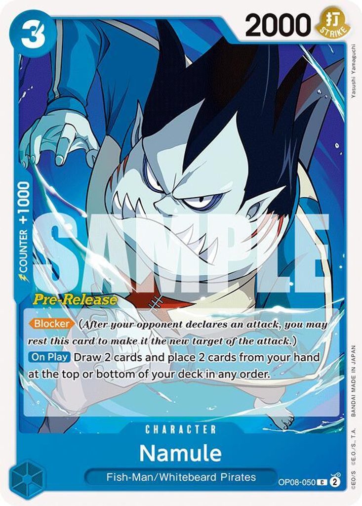 Namule OP08-050, the C printing from OP-08 of the One Piece Card Game