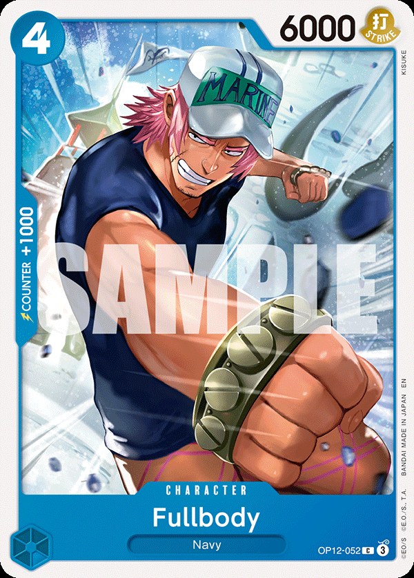 Fullbody OP12-052, the C printing from OP-12 of the One Piece Card Game