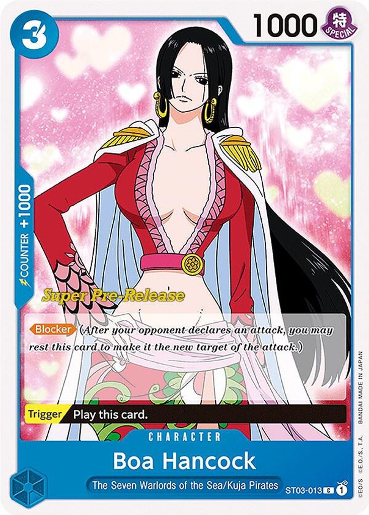 Boa Hancock ST03-013, the C printing from ST-03 of the One Piece Card Game
