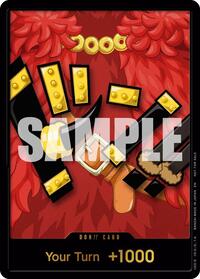 DON!! Card DON-692132, the DON!! printing from OP-PR of the One Piece Card Game