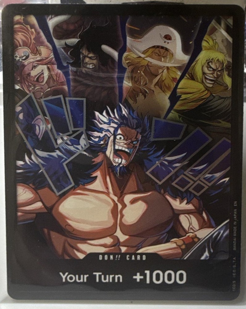 DON!! Card DON-712749, the DON!! printing from OP-17 of the One Piece Card Game