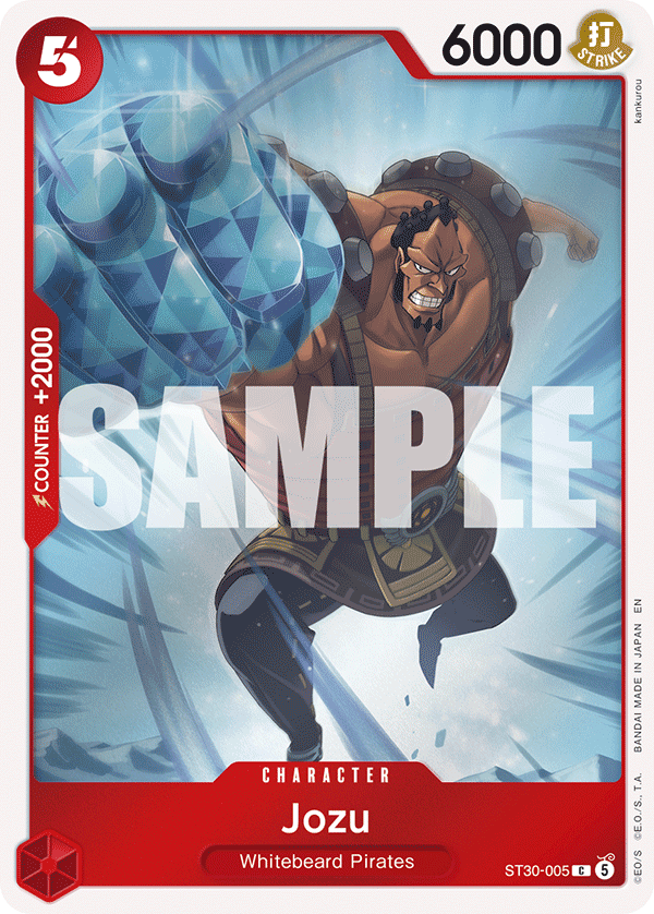 Jozu ST30-005, the C printing from ST-30 of the One Piece Card Game