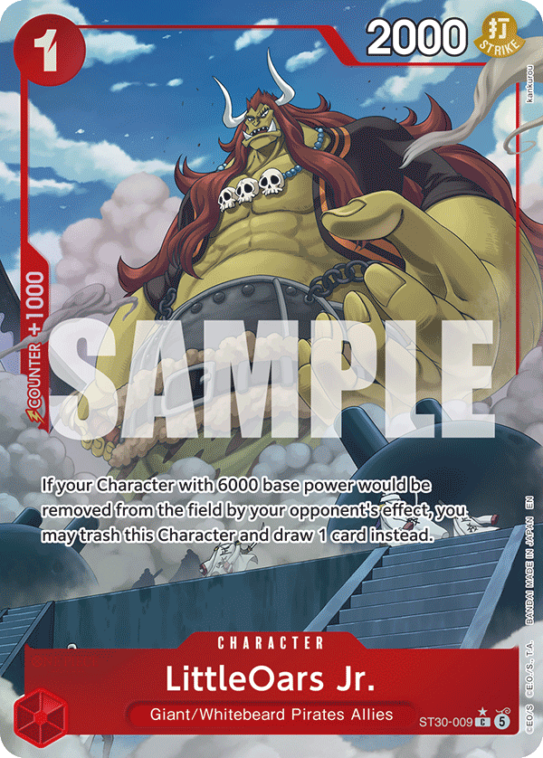 LittleOars Jr. ST30-009, the C printing from ST-30 of the One Piece Card Game