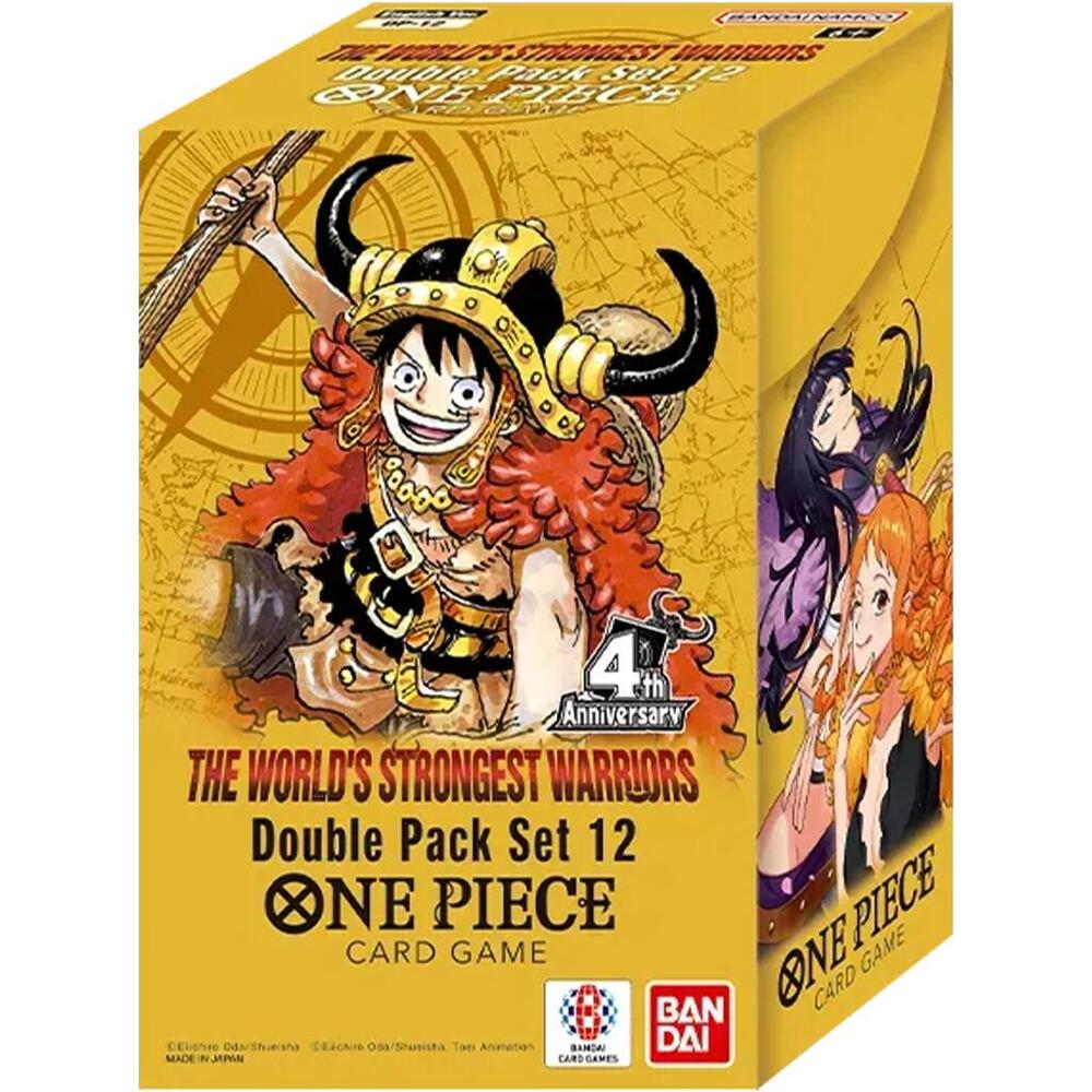 OP-17 Double Pack Set Vol. 12, sealed OP-17 product of the One Piece Card Game